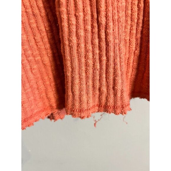 BKE Knit Tank Top Orange M Y2K Neutral Classic Chic Preppy Skater Feminine 80s - Picture 4 of 7